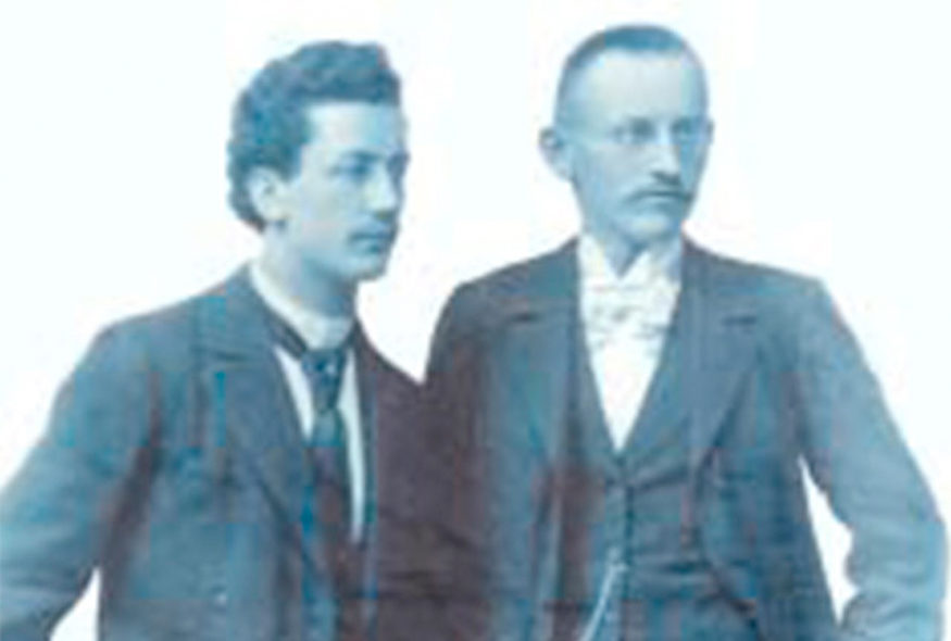 Emil Kutscher und Eugen Gehr: die Gründer von Kutscher + Gehr